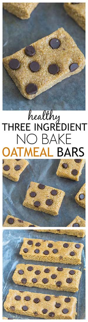 No Bake Oatmeal Bars